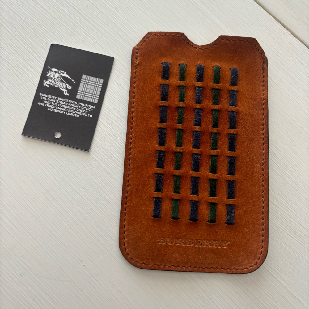 Burberry phone case holder
